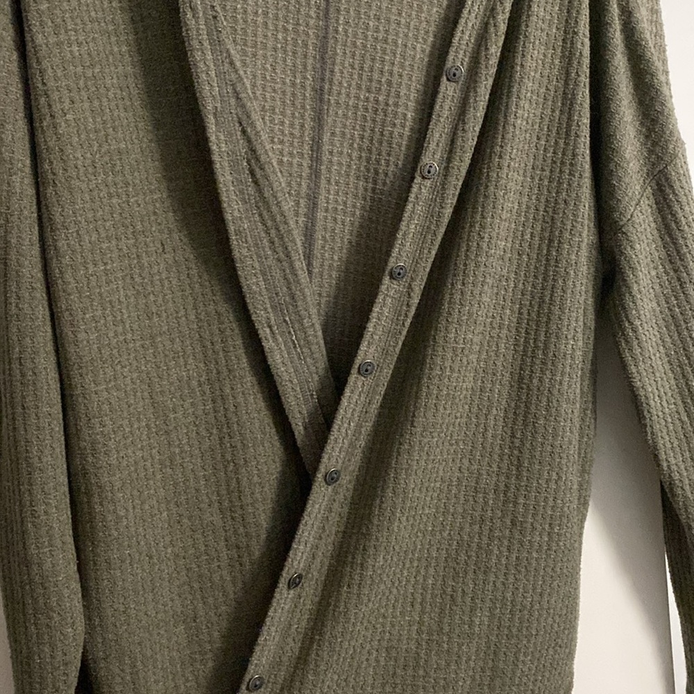 SONOMA lounge wear button up cardigan size: XL - Picture 5 of 7